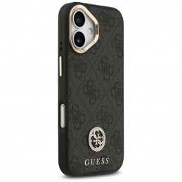 „Guess 4G Strass Logo MagSafe“ dėklas, skirtas „iPhone 17“ – juodas