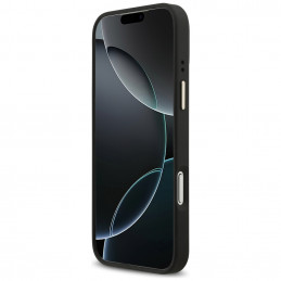 „Guess 4G Strass Logo MagSafe“ dėklas, skirtas „iPhone 17 Pro Max“ – juodas