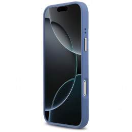 „Guess 4G Stripe MagSafe“ dėklas, skirtas „iPhone 17 Pro Max“ – mėlynas