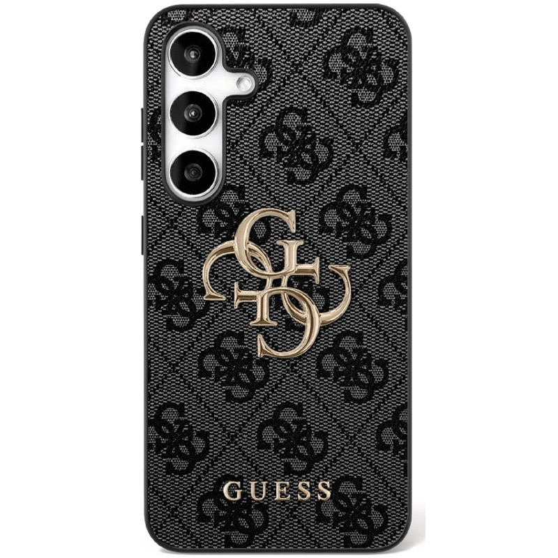 „Guess Big 4G Classic Logo“ dėklas, skirtas „Samsung Galaxy S25 FE“ - juodas