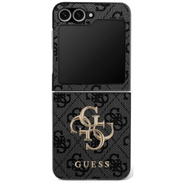 „Guess Big 4G Logo Classic“ dėklas, skirtas „Samsung Galaxy Z Flip 7“ – juodas