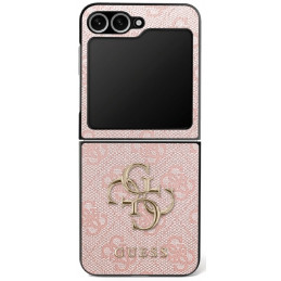 „Guess Big 4G Logo Classic“ dėklas, skirtas „Samsung Galaxy Z Flip 7“ – rožinis
