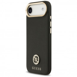 „Guess“ grūdėto Strass logotipo „MagSafe“ dėklas, skirtas „iPhone Air“ – juodas