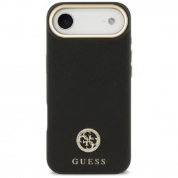 „Guess“ grūdėto Strass logotipo „MagSafe“ dėklas, skirtas „iPhone Air“ – juodas