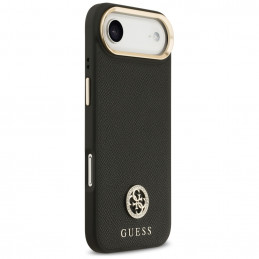 „Guess“ grūdėto Strass logotipo „MagSafe“ dėklas, skirtas „iPhone Air“ – juodas