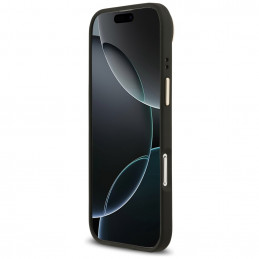 „Guess“ grūdėto Strass logotipo „MagSafe“ dėklas, skirtas „iPhone Air“ – juodas
