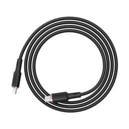Acefast MFI kabelis USB Type C – Lightning 1,2m, 30W, 3A juodas (C2-01 black)
