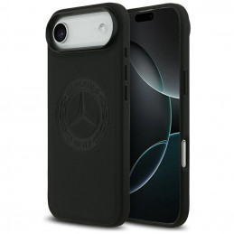 Odinis „Mercedes“ vintažinio logotipo „MagSafe“ dėklas, skirtas „iPhone Air“ – juodas