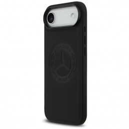 Odinis „Mercedes“ vintažinio logotipo „MagSafe“ dėklas, skirtas „iPhone Air“ – juodas