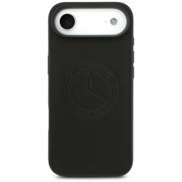 Odinis „Mercedes“ vintažinio logotipo „MagSafe“ dėklas, skirtas „iPhone Air“ – juodas