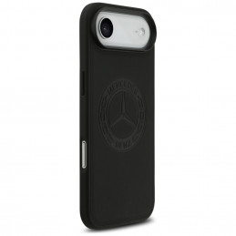 Odinis „Mercedes“ vintažinio logotipo „MagSafe“ dėklas, skirtas „iPhone Air“ – juodas