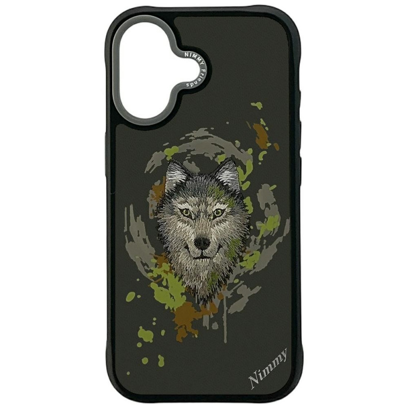 „Nimmy Wilk MagSafe“ dėklas, skirtas „iPhone 17“ – tamsiai pilkas