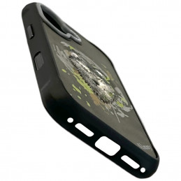 „Nimmy Wilk MagSafe“ dėklas, skirtas „iPhone 17“ – tamsiai pilkas