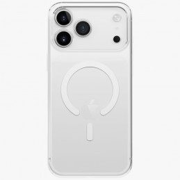 UNIQ Airsuit dėklas, skirtas iPhone 17 Pro Max su magnetiniu įkrovimu – permatomas