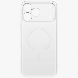 UNIQ Airsuit dėklas, skirtas iPhone 17 Pro Max su magnetiniu įkrovimu – permatomas