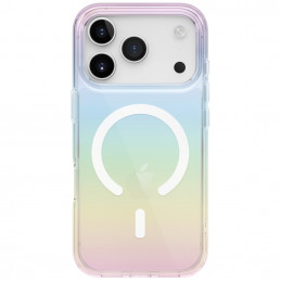 UNIQ Iridescia dėklas, skirtas iPhone 17 Pro Max su Magclick įkrovimu – daugiaspalvis