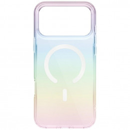 UNIQ Iridescia dėklas, skirtas iPhone 17 Pro Max su Magclick įkrovimu – daugiaspalvis