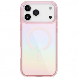 UNIQ Iridescia dėklas, skirtas iPhone 17 Pro Max su Magclick įkrovimu – daugiaspalvis