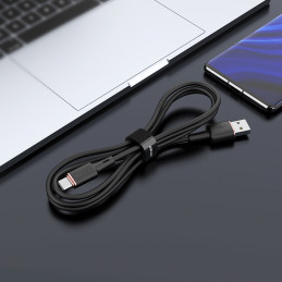 Acefast USB – C tipo USB kabelis 1,2 m, 3A baltas (C2-04 baltas)