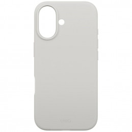 UNIQ Lino iPhone 17 Magclick įkrovimo dėklas – pilkas