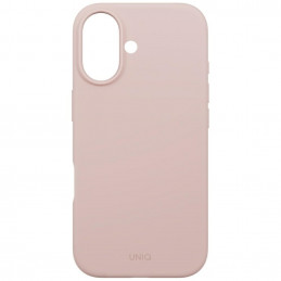 UNIQ Lino iPhone 17 Magclick įkrovimo dėklas – rožinis