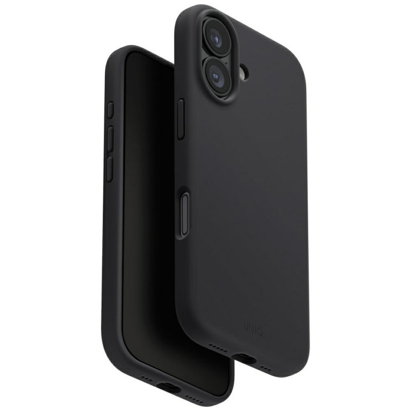 UNIQ Lino iPhone 17 Magclick įkrovimo dėklas – pilkas