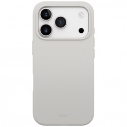 UNIQ Lino iPhone 17 Pro Magclick įkrovimo dėklas – pilkas