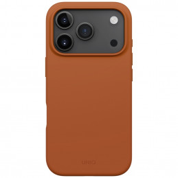 UNIQ Lino iPhone 17 Pro Magclick įkrovimo dėklas – oranžinis