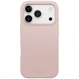 UNIQ Lino iPhone 17 Pro Magclick įkrovimo dėklas – rožinis
