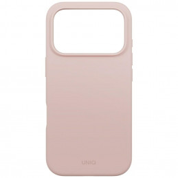 UNIQ Lino iPhone 17 Pro Magclick įkrovimo dėklas – rožinis