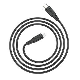 Acefast MFI kabelis USB Type C – Lightning 1,2m, 30W, 3A juodas (C3-01 black)