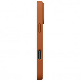 UNIQ Lino dėklas, skirtas iPhone 17 Pro Max su Magclick įkrovimu – oranžinis