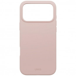 UNIQ Lino iPhone 17 Pro Max Magclick įkrovimo dėklas – rožinis