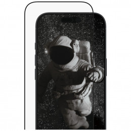 „PanzerGlass Ceramic II“ itin plataus kampo grūdintas stiklas „EasyAligner“, skirtas „iPhone 16 / 16 Plus / 17“