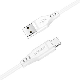 Acefast USB – C tipo USB laidas 1,2 m, 3A juodas (C3-04 juodas)