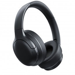 „Baseus Bass BH1 Lite“ belaidės ant ausies dedamos „Bluetooth 6.0“ ausinės – juodos