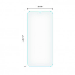 „Tech-Protect Supreme Easy“ 3 grūdinto stiklo pakuotė, skirta „Samsung Galaxy A17 4G / 5G“.