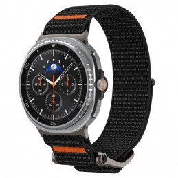 „Spigen DuraPro Flex“ dirželis, skirtas „Samsung Galaxy Watch 40/ 44/ 46 mm“ – juodas