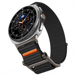 „Spigen DuraPro Flex“ dirželis, skirtas „Samsung Galaxy Watch 40/ 44/ 46 mm“ – juodas