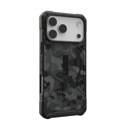 „UAG Pathfinder MagSafe“ dėklas, skirtas „iPhone 17 Pro Max“ – juodas ir pilkas