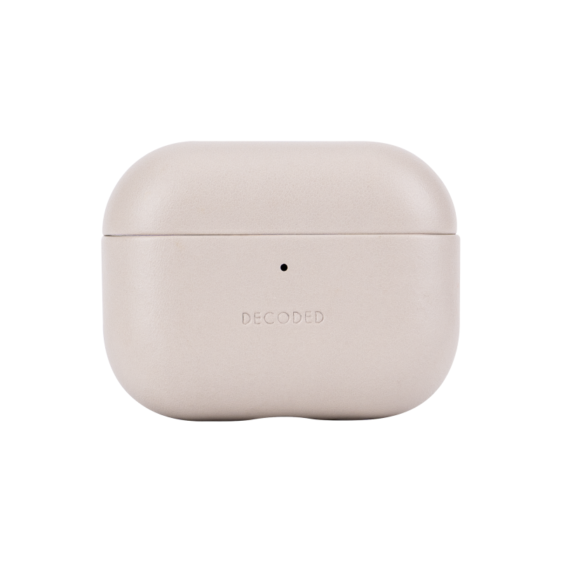 „Decoded“ odinis dėklas, skirtas „AirPods Pro 3“ – smėlio spalvos