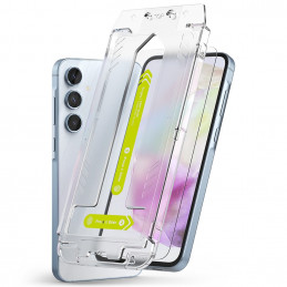 „Ringke Easy Slide“ grūdinto stiklo 2 vnt. pakuotė, skirta „Samsung Galaxy A35 5G“ – skaidrus