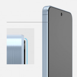 „Ringke Easy Slide“ grūdinto stiklo 2 vnt. pakuotė, skirta „Samsung Galaxy A35 5G“ – skaidrus