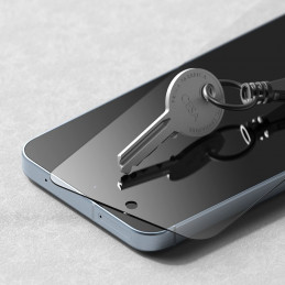 „Ringke Easy Slide“ grūdinto stiklo 2 vnt. pakuotė, skirta „Samsung Galaxy A35 5G“ – skaidrus
