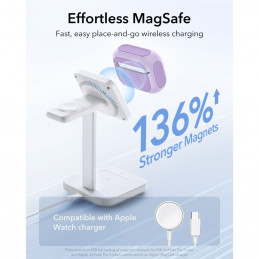 ESR Orbit Halolock MagSafe dėklas, skirtas AirPods Pro ausinėms – violetinis