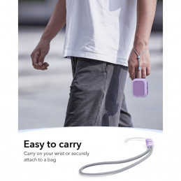 ESR Orbit Halolock MagSafe dėklas, skirtas AirPods Pro ausinėms – violetinis