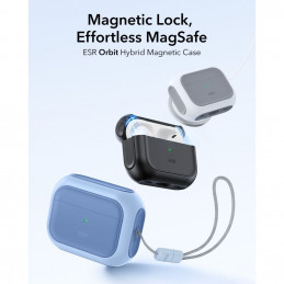 ESR Orbit Halolock MagSafe dėklas, skirtas AirPods Pro ausinėms – mėlynas