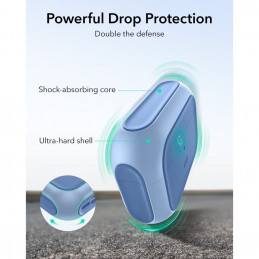 ESR Orbit Halolock MagSafe dėklas, skirtas AirPods Pro ausinėms – mėlynas