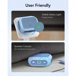 ESR Orbit Halolock MagSafe dėklas, skirtas AirPods Pro ausinėms – mėlynas