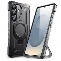 „Supcase UB Grip Mag MagSafe“ dėklas, skirtas „Samsung Galaxy S25 FE“ – juodas